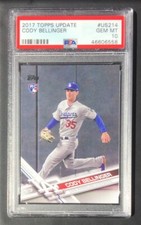 2017 Topps Update Baseball Cody Bellinger (R) #US214 PSA 10 DODGERS GEM MINT🔥🔥