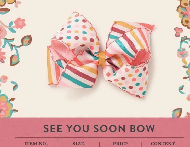 Matilda Jane See You Soon Arco Maravilla Rayas Rosa Lunares Foto 2 de 3