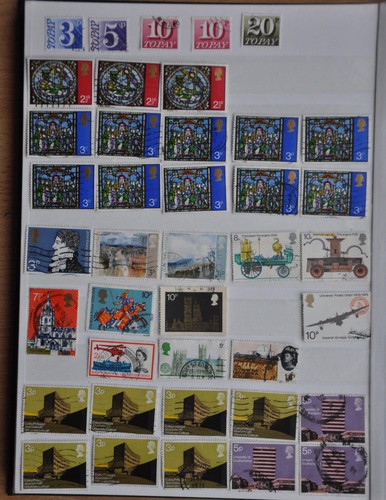 GB 250 Pre-Decimal and Decimal Stamps - Used - 第 7/7 張圖片