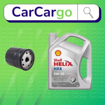Service Kit For Peugeot 206 1.4 CNG Petrol 2006-2007 Oil Filter Shell Oil 5W-30