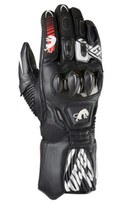 NEW Furygan FIT R2 Racing Motorcycle Gloves Gauntlet Small Black