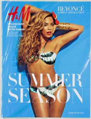 Beyoncé H&M Fashion Lookbook Magazin Katalog Lookbook Sommersaison 2013 NEU