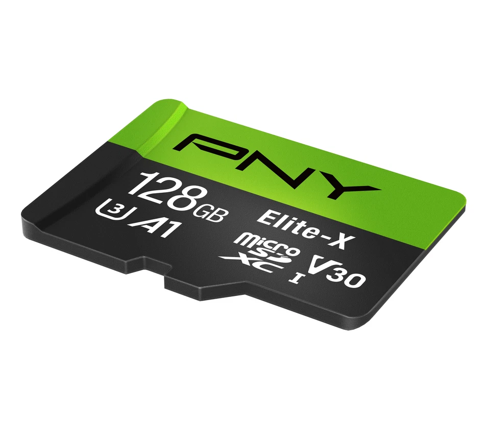 PNY 128GB Elite-X microSDXC UHS-I/U3 Class 10 Memory Card with Adapter 4K - Image 4 of 4