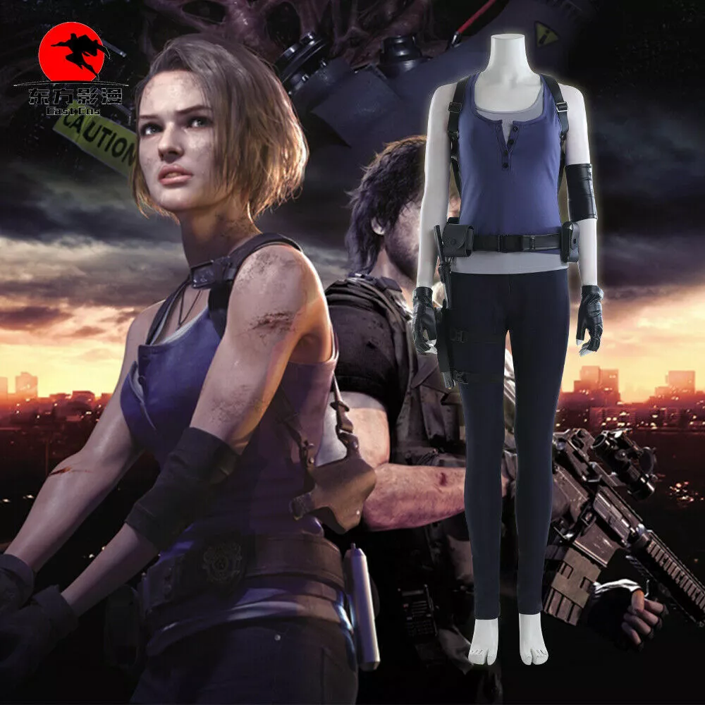 Resident Evil 3: Remake Jill Valentine Costume Cosplay Outfit Uniform