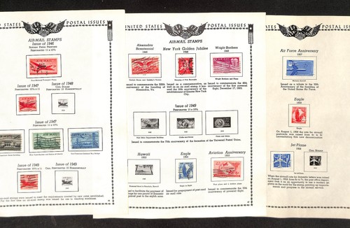 United States Stamp Collection in Minkus All American Album to 1962, 140 Pages - Picture 9 of 18