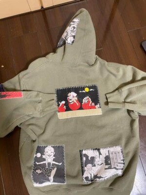Supreme Toshio Saeki Hooded sweatshirt hoodie Green M From