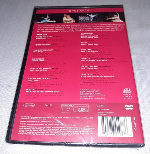 EIN ABEND MIT DEM KÖNIGLICHEN BALLETT (2012) NEU & VERSIEGELT R2 DVD. SCHNELLER & KOSTENLOSER VERSAND. - Bild 2 von 2