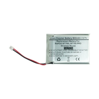 Replacement Battery For RAPOO MT750L, MT750 PRO Wireless Mouse, US613143N
