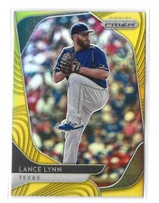 LANCE LYNN 2020 Panini Prizm #127 Gold Prizm /10 SSP