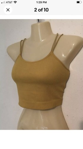 Colsie Bralette Lot 3 Bundle Size Large Ribbed & Floral Lace Adjustable Strap - Picture 15 of 18