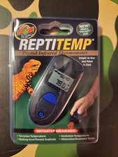 Zoo Med Labs ReptiTemp Digital Infrared Terrarium Reptile Thermometer SEALED NEW