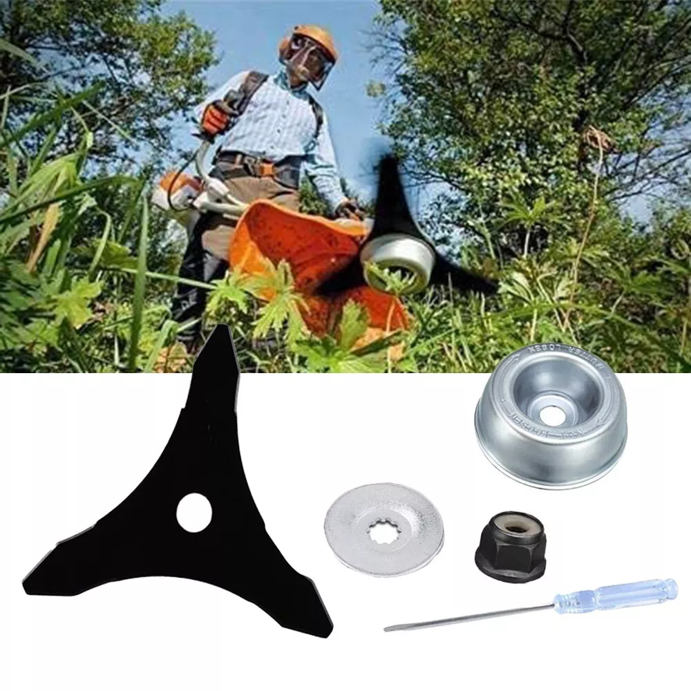 FS120 Brush cutter blade FS200 FS250 3 Teeth For Stihl String Trimmer FS130R