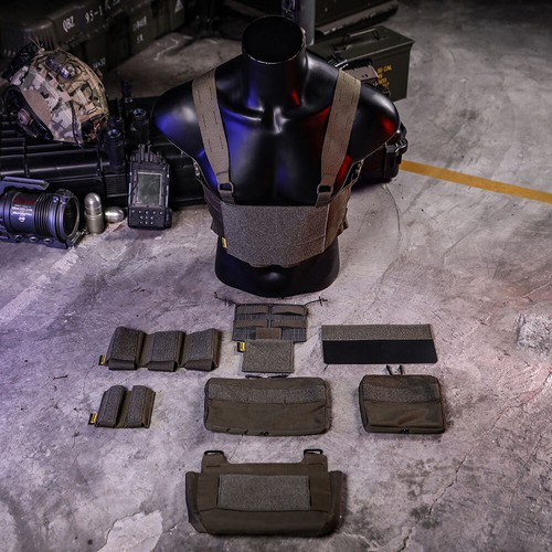 Emersongear Tactical FRO Style Chest Rig Set FRO Style Magazine Pouch Mag Bag - Picture 42 of 46