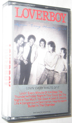 Lovin' Every Minute of It by Loverboy Cassette Aug-1985 Columbia GD Tested