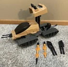 1989 Hasbro G.I. Joe ARAH Raider Tan Tank Vehicle - Incomplete, Loose