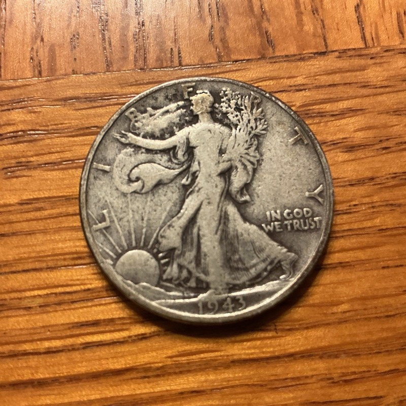 1943 Walking Liberty Half Dollar