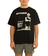 Junk Food Mens Blondie Graphic T-Shirt, black, XL