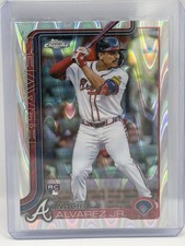 2025 Topps Chrome - Nacho Alvarez Jr. #75 RayWave Refractor (RC)