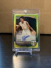 2025-26 Bowman Chrome Nate Ament True Yellow 1st Bowman Auto Autograph /75