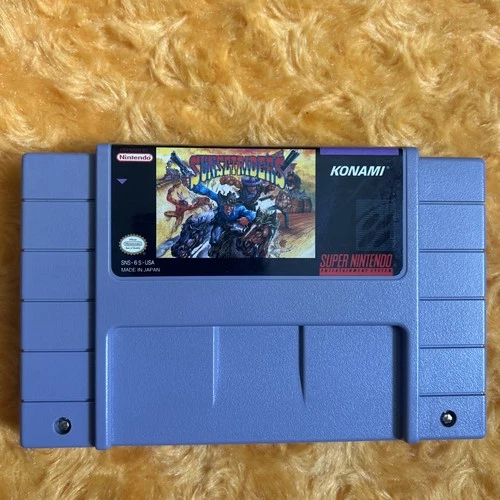 NM Condition SNES Super Nintendo Sunset Riders Original Game Cartridge Tested