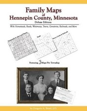 Genealogy Family Maps Hennepin County Minnesota
