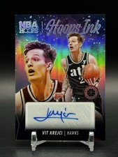 VIT KREJCI 2023-24 Panini Premium Stock Hoops Ink  Prizm Rookie Autograph