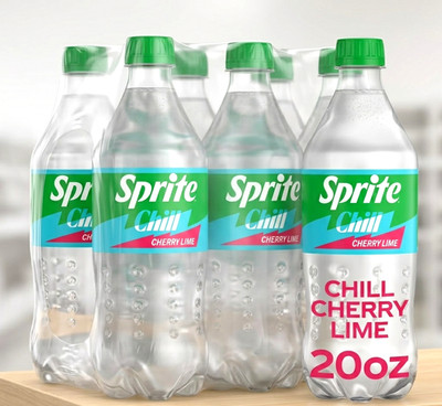   Sprite  Chill Cherry Lime Natural Flavor Soda   20 fl oz Bottles Pack of 6