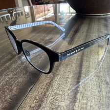Kate Spade New York KYA Cat Eye Reading Glasses +1.50 Black Striped Arms
