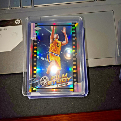 2024 TOPPS CHROME ''FILM STUDY REFRACTOR'' #FS-8 KLAY THOMPSON - DALLAS MAVERICKS