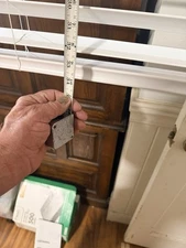 Faux Wood Blinds- White Cordless 2" Premium Blinds- Custom Sizes