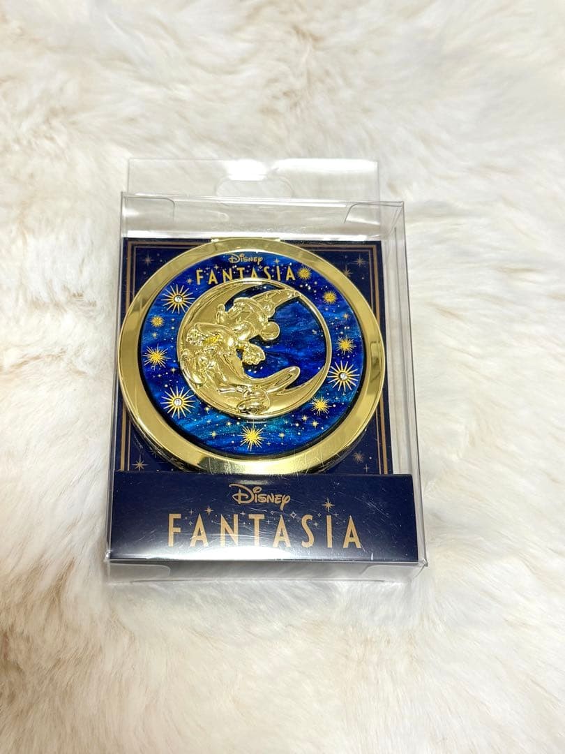 Espejo de mano Disney Store Mickey Walt Fantasia 2000 25 aniversario