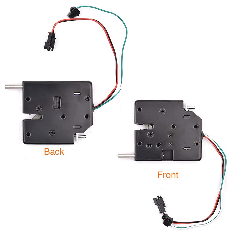 Serrure électrique DC 12V solénoïde pour automatiser l'ouverture de portillon - 4