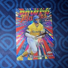 2025 Topps Chrome Logofractor Edition #PP-2 Jarren Duran Power Players Refractor