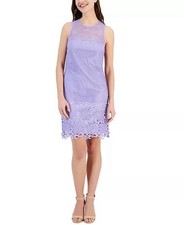 NWT Tahari ASL Women’s Lace Sheath Dress Size 16 Sleeveless RSP $159