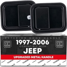 Exterior Door Handle Set, Front Driver  Passenger Door Handle - Compatible w...