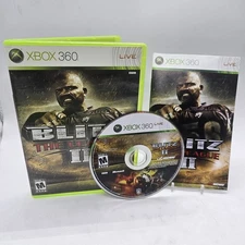 Blitz The League II 2 Xbox 360 Football Video Game Complete w/ Manual CIB Tested