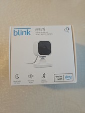 Blink Mini Indoor Plug-In Live HD Smart Security Camera New in Box 