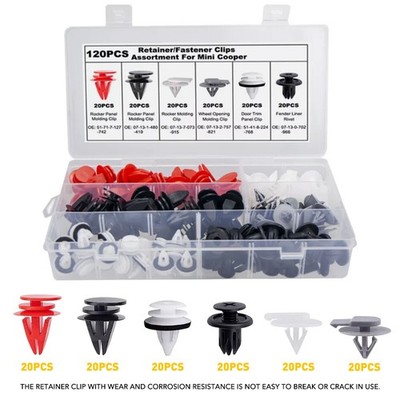 Fender Wheel Arch Trim Clips Fasteners For BMW Mini Cooper R50 R52 R53 ...