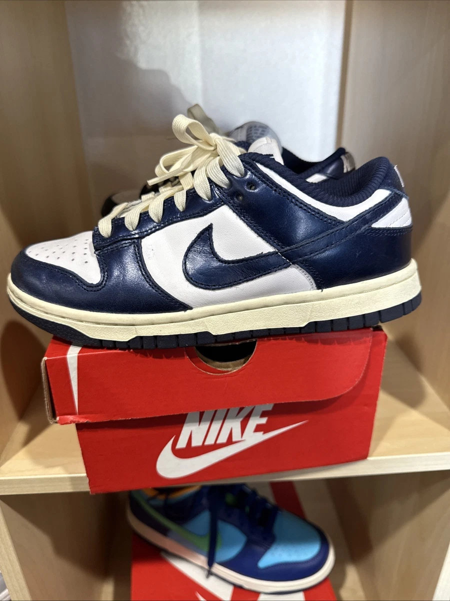 Nike Dunk Low Vintage Navy W for sale | eBay