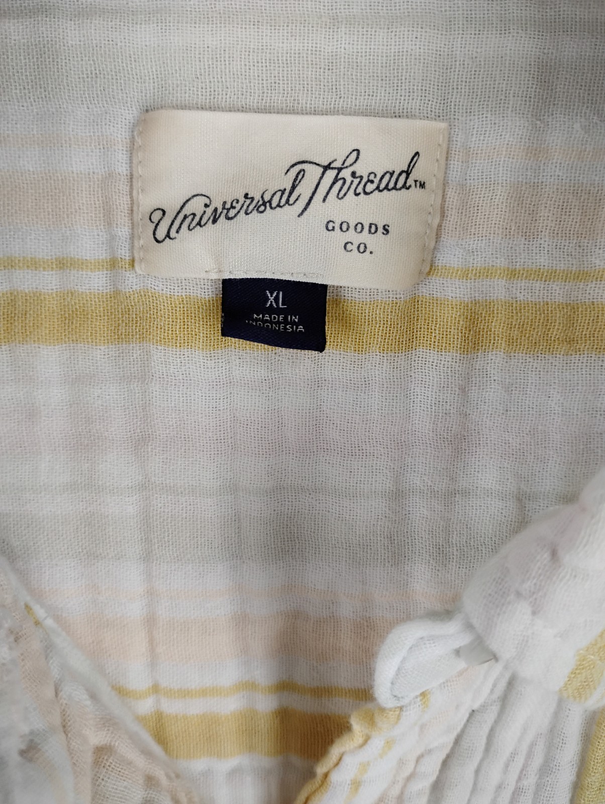 Universal Thread 100% Cotton Button Up Long Sleev… - image 3