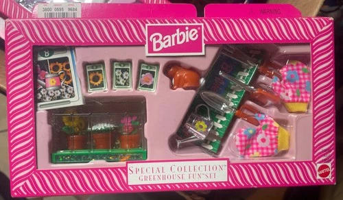 Vintage Barbie Special Collection – Greenhouse Fun Set (NEW in Box!) gardening