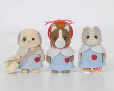 Sylvanian Patches Dog baby, Huckleberry, Farthing Nursery 4341 Calico Critters