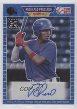 2021 Leaf Pro Set Metal 1989 Blue Wave 27/30 Reginald Preciado #PA-RP2 Auto 0w7