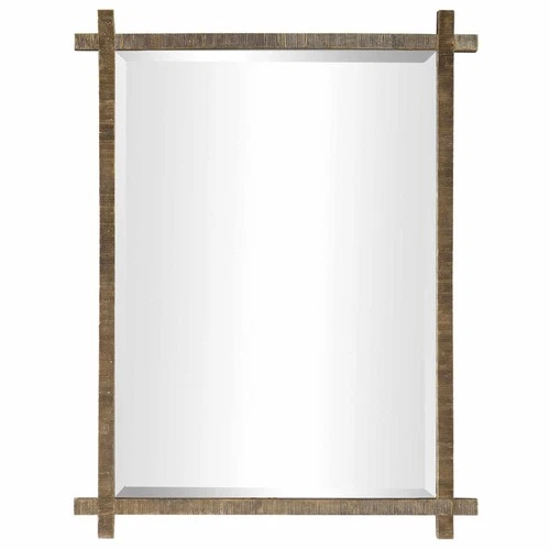 Uttermost 09548 Abanu 30" W x 39-3/4" H Rectangular Framed - Gold - Picture 1 of 6