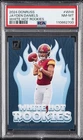 2024 PANINI DONRUSS WHITE HOT ROOKIES #WH8 JAYDEN DANIELS ROOKIE RC PSA 8
