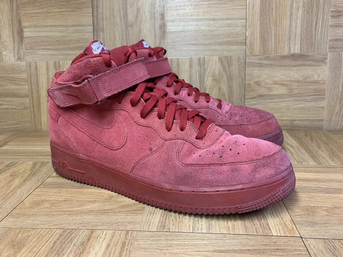 Air force 1 mid gym on sale red