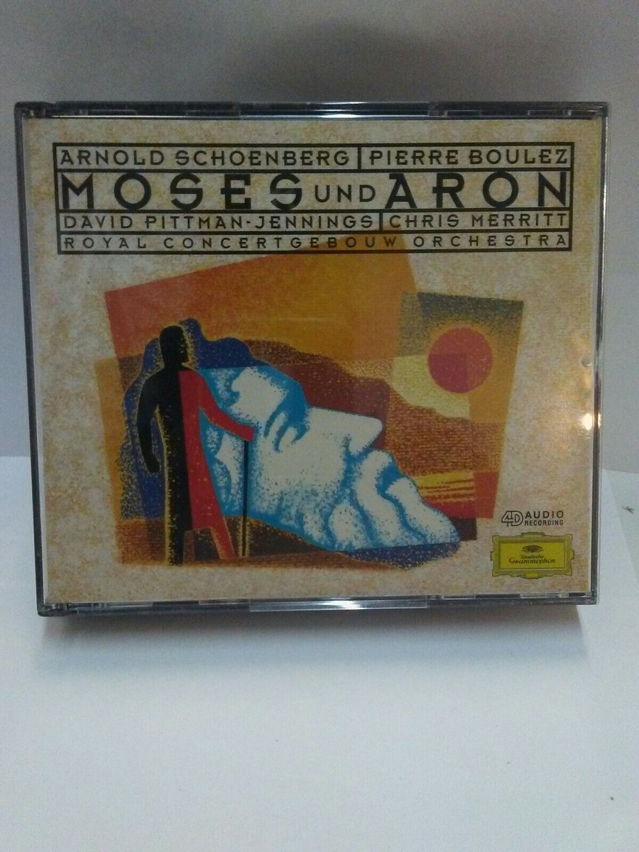 Arnold Schoenberg – Moses Und Aron, David Pittman-Jennings, Pierre Boulez, 2xCD Germany Deutsche Grammophon – 449 174-2 Arnold Schoenberg – Moses Und Aron, David Pittman-Jennings, Pierre Boulez, 2xCD Germany Deutsche Grammophon – 449 174-2