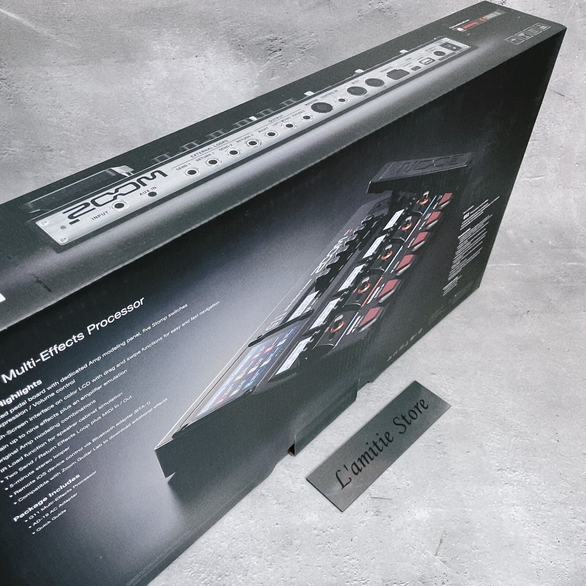 ZOOM G11 Multi-Effects Processor for Guitarists Guitar ZOOM G11 Multi-Effects Processor for Guitarists Guitar