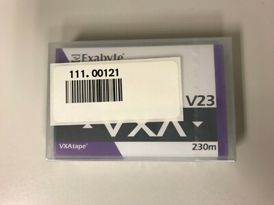 NEW Exabyte V23 230m 111.00121 VXA Tape 80/160GB