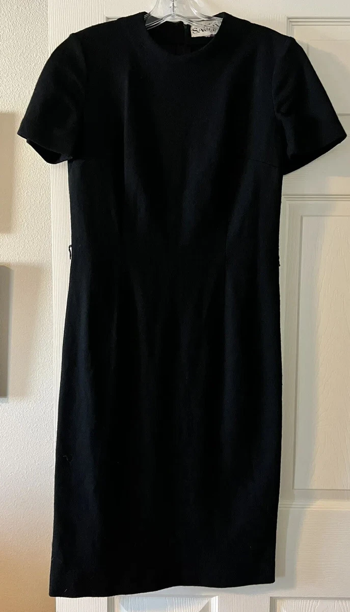 Vintage 50 s 60 s Wool Dress Saucony Medium eBay